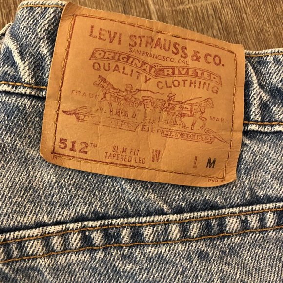Levi’s 512 Slim Fit Tapered Leg Women’s Jeans Medium 1997 - Picture 4 of 11